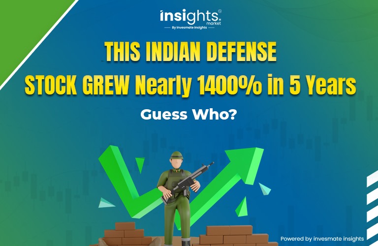 This Indian Defense Stock Grew Nearly 1400% in 5 Years - Guess Who?