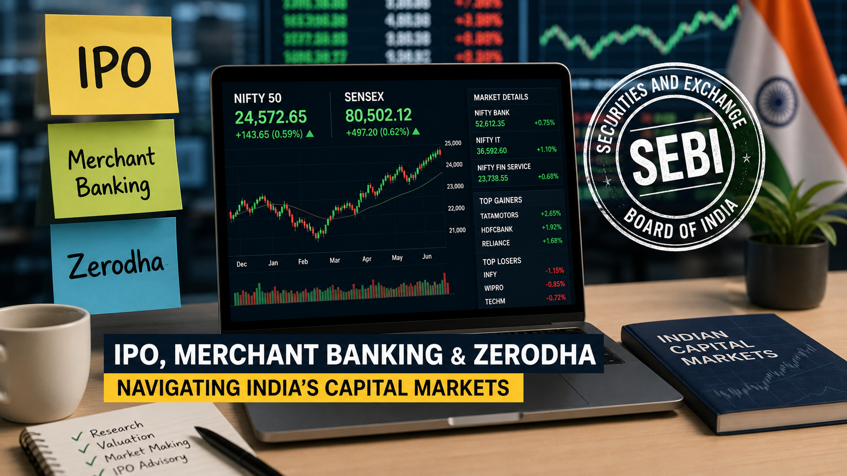 Zerodha Seeks SEBI Nod to Enter Investment Banking and IPO Advisory